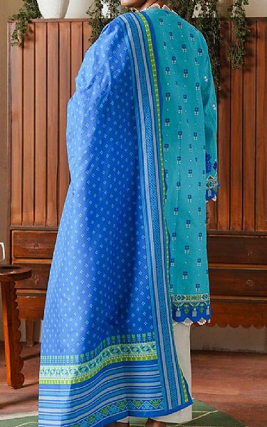 Zellbury Blue Cambric Suit (2 pcs) | Pakistani Lawn Dress in USA- Image 2
