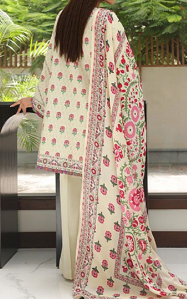 Zellbury Off White Cambric Suit (2 pcs) | Pakistani Lawn Dress in USA- Image 2