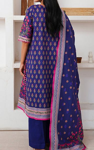 Zellbury Blueberry Cambric Suit (2 pcs) | Pakistani Lawn Dress in USA- Image 2