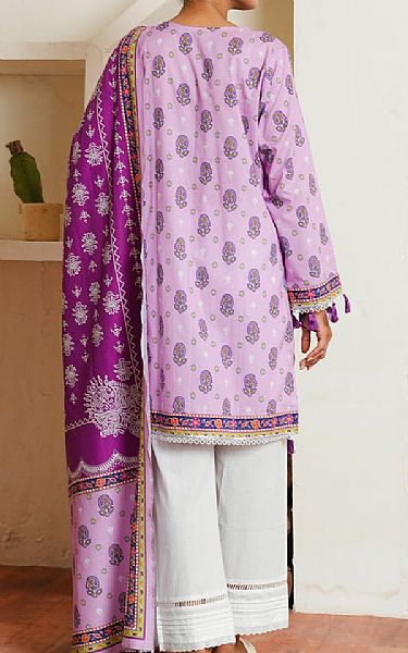 Zellbury Lilac Cambric Suit (2 pcs) | Pakistani Lawn Dress in USA- Image 2