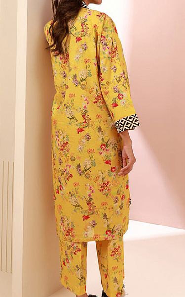 Zellbury Mustard Cambric Suit (2 pcs) | Pakistani Lawn Dress in USA- Image 2