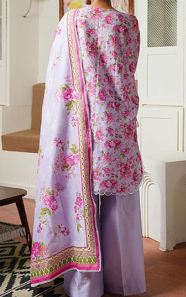 Zellbury Lilac Cambric Suit | Pakistani Lawn Dress in USA- Image 2