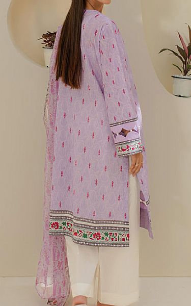 Zellbury Lilac Lawn Suit (2 pcs) | Pakistani Lawn Dress in USA- Image 2