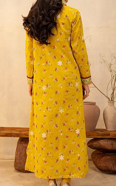 Zellbury Golden Yellow Lawn Suit (2 pcs) | Pakistani Lawn Dress in USA- Image 2