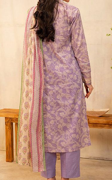 Zellbury Lilac Lawn Suit (2 pcs) | Pakistani Lawn Dress in USA- Image 2