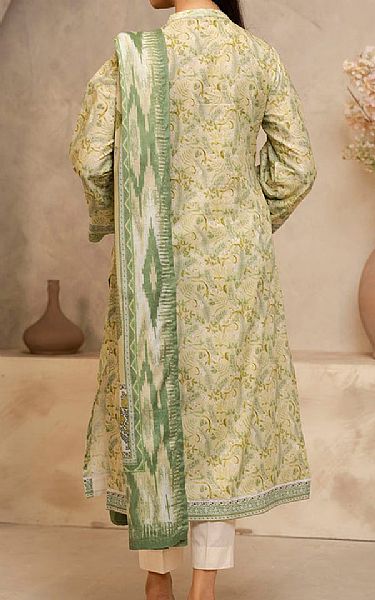 Zellbury Green Mist Lawn Suit (2 pcs) | Pakistani Lawn Dress in USA- Image 2