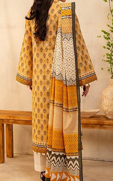 Zellbury Light Orange Lawn Suit (2 pcs) | Pakistani Lawn Dress in USA- Image 2