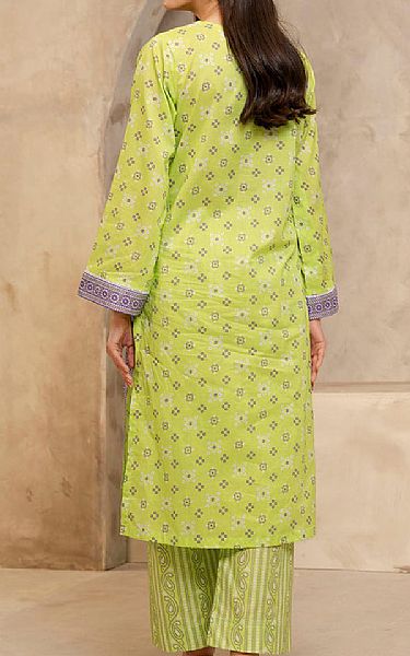 Zellbury Lime Green Lawn Suit (2 pcs) | Pakistani Lawn Dress in USA- Image 2