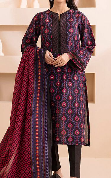 Zellbury Black Lawn Suit (2 pcs) | Pakistani Lawn Dress in USA- Image 1