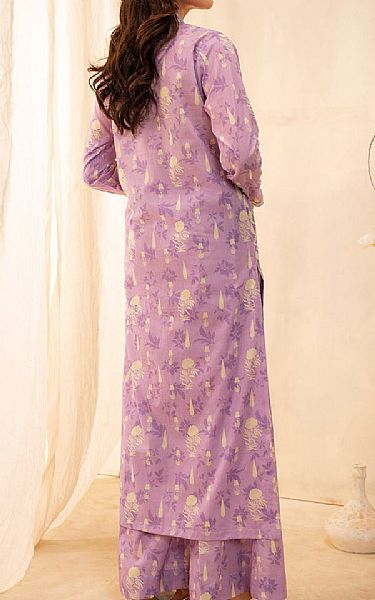 Zellbury Mauve Lawn Suit (2 pcs) | Pakistani Lawn Dress in USA- Image 2