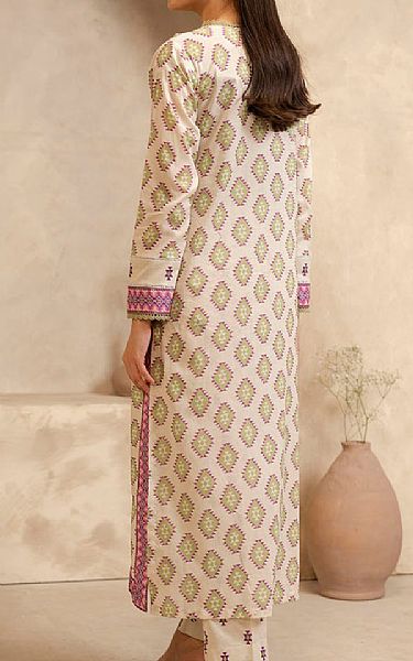 Zellbury Off White Lawn Suit (2 pcs) | Pakistani Lawn Dress in USA- Image 2