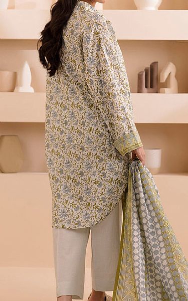Zellbury Off White Lawn Suit (2 pcs) | Pakistani Lawn Dress in USA- Image 2
