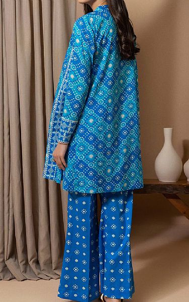 Zellbury Blue Lawn Suit (2 pcs) | Pakistani Lawn Dress in USA- Image 2