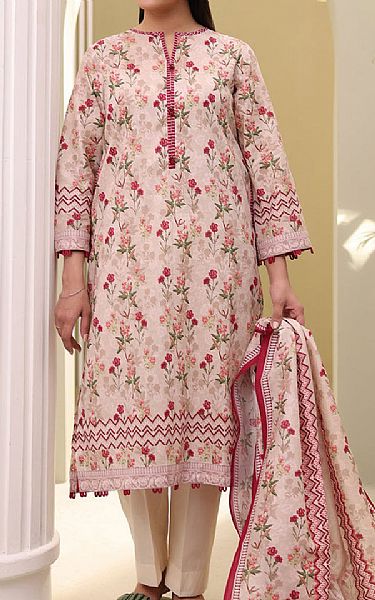Zellbury Light Pink Lawn Suit (2 pcs) | Pakistani Lawn Dress in USA- Image 1