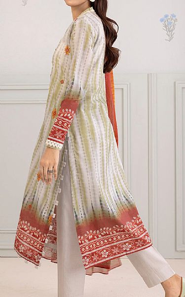 Zellbury Sage/Grey Lawn Suit (2 pcs) | Pakistani Lawn Dress in USA- Image 2