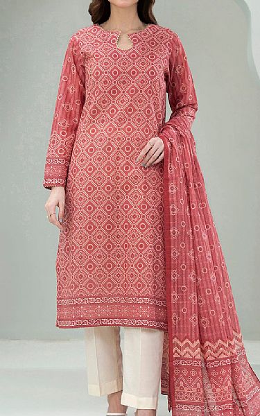 Zellbury Brick Lawn Suit (2 pcs) | Pakistani Lawn Dress in USA- Image 1