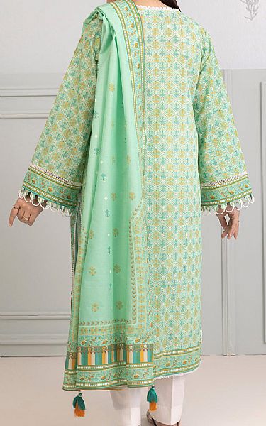 Zellbury Mint Green Lawn Suit (2 pcs) | Pakistani Lawn Dress in USA- Image 2