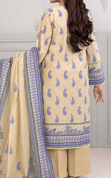 Zellbury Tan Lawn Suit (2 pcs) | Pakistani Lawn Dress in USA- Image 2