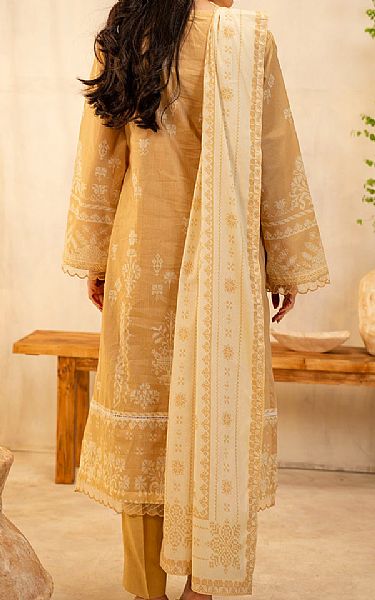 Zellbury Sand Gold Lawn Suit | Pakistani Lawn Dress in USA- Image 2