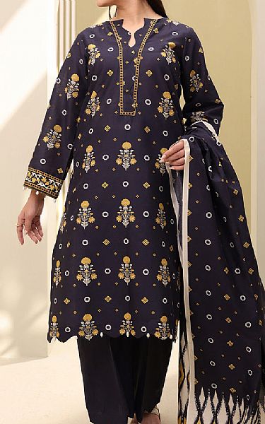 Zellbury Black Lawn Suit | Pakistani Lawn Dress in USA- Image 1