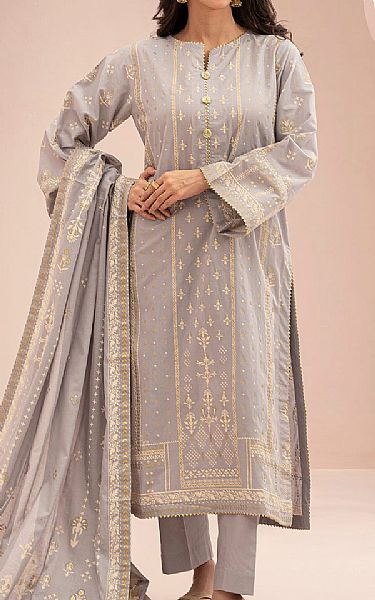 Zellbury Grey Lawn Suit | Pakistani Lawn Dress in USA- Image 1