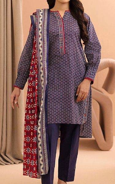Zellbury Purple Taupe Lawn Suit | Pakistani Lawn Dress in USA- Image 1