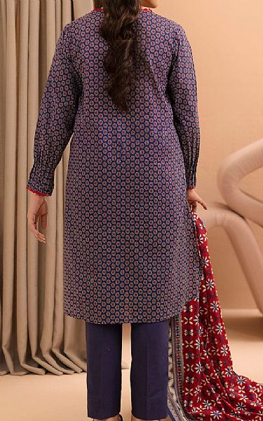 Zellbury Purple Taupe Lawn Suit | Pakistani Lawn Dress in USA- Image 2