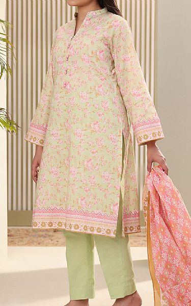 Zellbury Light Green Lawn Suit | Pakistani Lawn Dress in USA- Image 1