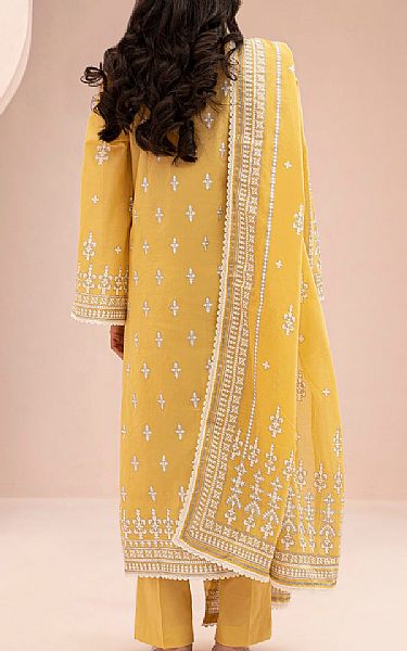 Zellbury Yellow Lawn Suit | Pakistani Lawn Dress in USA- Image 2