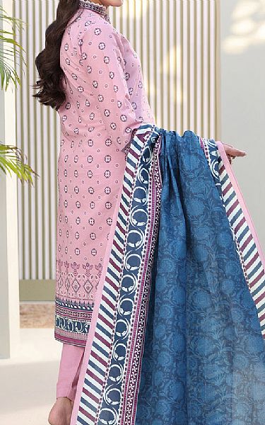 Zellbury Pastel Pink Lawn Suit | Pakistani Lawn Dress in USA- Image 2