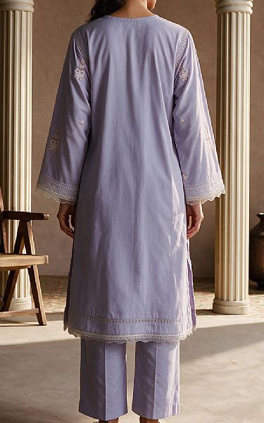 Zellbury Lavender Lawn Suit (2 pcs) | Pakistani Lawn Dress in USA- Image 2