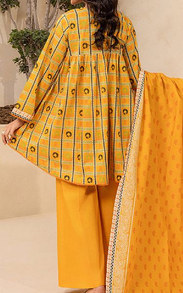 Zellbury Orange Lawn Suit | Pakistani Lawn Dress in USA- Image 2