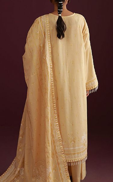 Zellbury Fawn Lawn Suit | Pakistani Lawn Dress in USA- Image 2