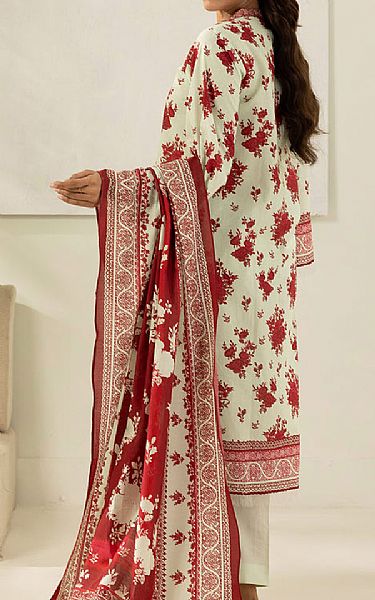 Zellbury Green Mist/Brick Red Lawn Suit | Pakistani Lawn Dress in USA- Image 2