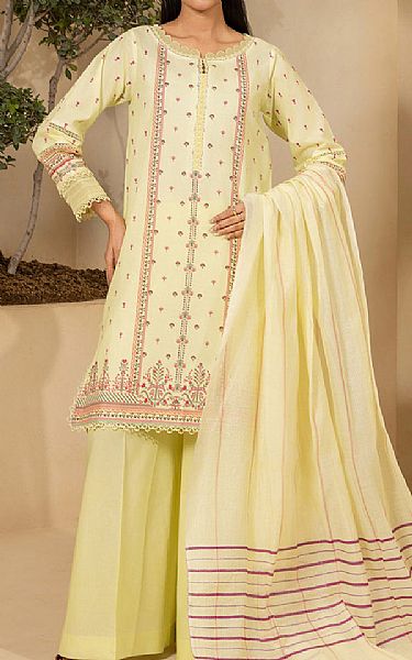 Zellbury Cream Lawn Suit | Pakistani Lawn Dress in USA- Image 1
