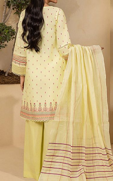 Zellbury Cream Lawn Suit | Pakistani Lawn Dress in USA- Image 2