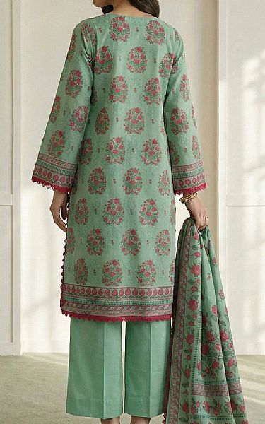 Zellbury Summer Green Lawn Suit | Pakistani Lawn Dress in USA- Image 2