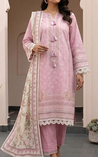 Zellbury Pink Pearl Lawn Suit | Pakistani Lawn Dress in USA- Image 1