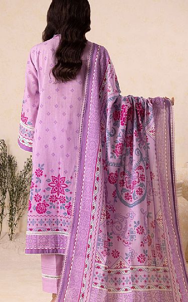 Zellbury Lilac Khaddar Suit (2 pcs) | Pakistani Winter Dresses in USA- Image 2