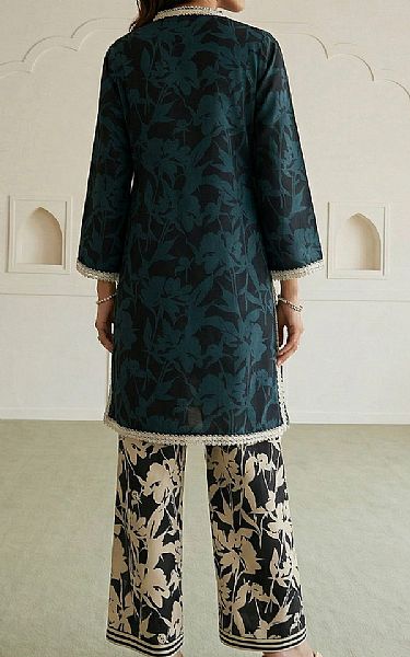 Zellbury Black/Gable Green Lawn Suit (2 pcs) | Pakistani Lawn Dress in USA- Image 2