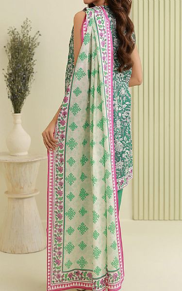 Zellbury Green Lawn Suit (2 pcs) | Pakistani Lawn Dress in USA- Image 2