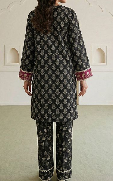 Zellbury Black Lawn Suit (2 pcs) | Pakistani Lawn Dress in USA- Image 2