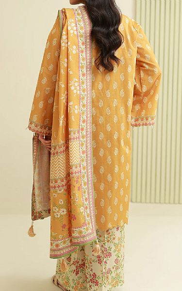 Zellbury Orange Lawn Suit | Pakistani Lawn Dress in USA- Image 2