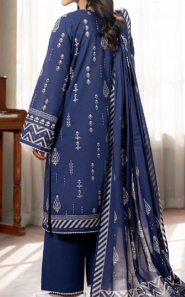 Zellbury Navy Blue Lawn Suit | Pakistani Lawn Dress in USA- Image 2