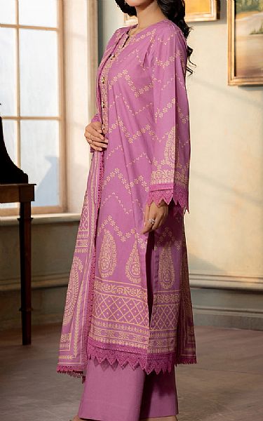 Zellbury Mauve Lawn Suit | Pakistani Lawn Dress in USA- Image 2