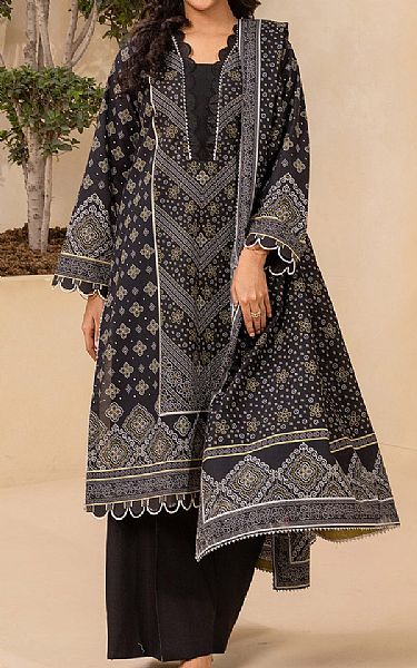 Zellbury Black Lawn Suit | Pakistani Lawn Dress in USA- Image 1