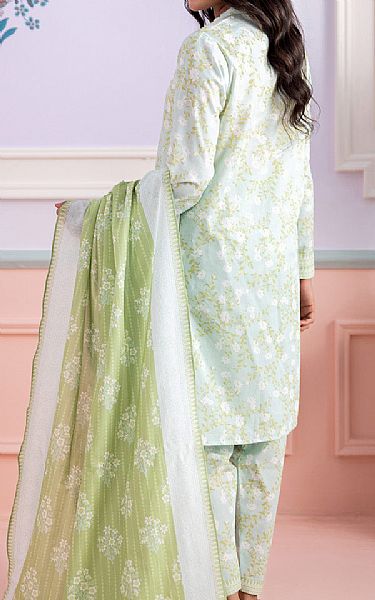 Zellbury Light Blue/Light Green Lawn Suit | Pakistani Lawn Dress in USA- Image 2