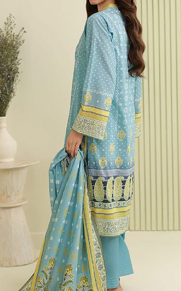 Zellbury Moonstone Blue Lawn Suit | Pakistani Lawn Dress in USA- Image 2