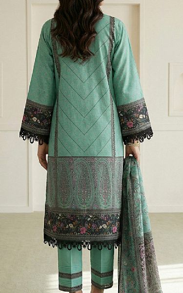 Zellbury Mint Green Lawn Suit | Pakistani Lawn Dress in USA- Image 2