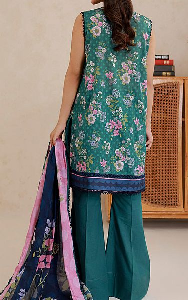 Zellbury Teal Lawn Suit | Pakistani Lawn Dress in USA- Image 2
